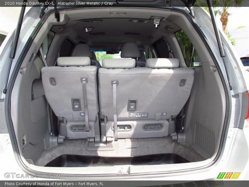 Alabaster Silver Metallic / Gray 2010 Honda Odyssey EX-L