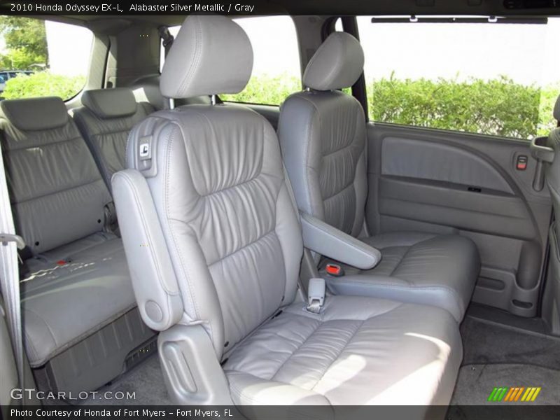 Alabaster Silver Metallic / Gray 2010 Honda Odyssey EX-L