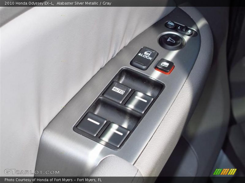 Alabaster Silver Metallic / Gray 2010 Honda Odyssey EX-L