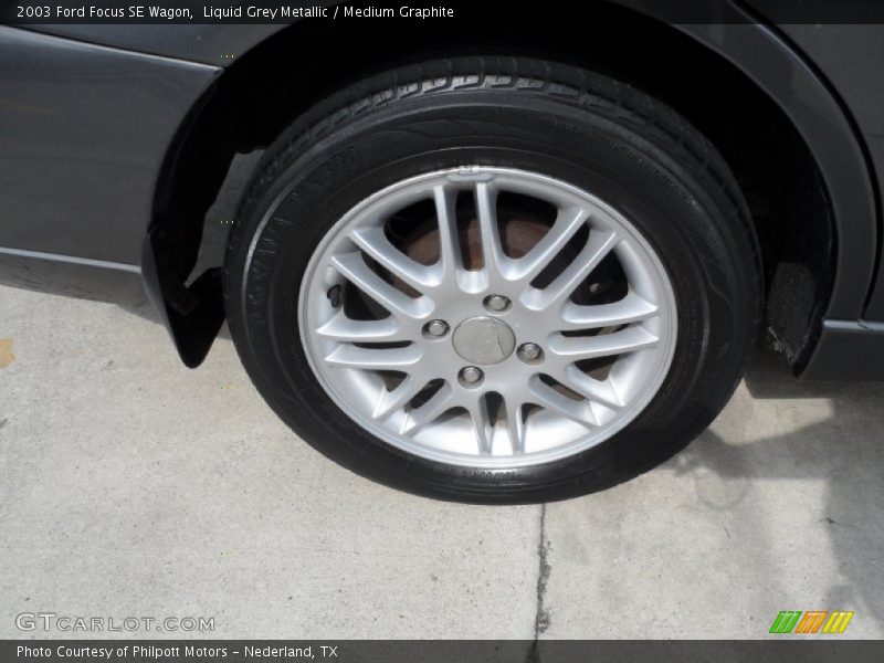 Liquid Grey Metallic / Medium Graphite 2003 Ford Focus SE Wagon