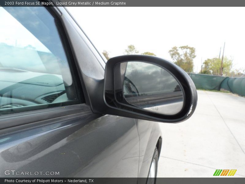 Liquid Grey Metallic / Medium Graphite 2003 Ford Focus SE Wagon