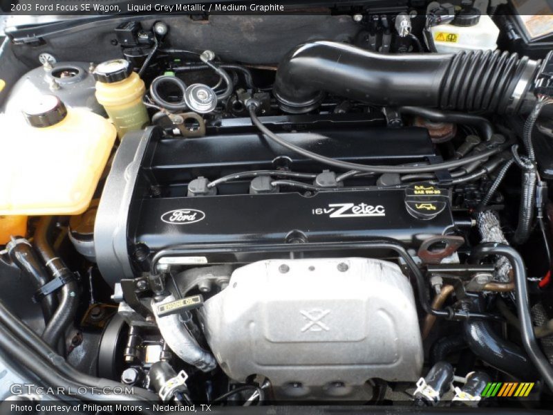  2003 Focus SE Wagon Engine - 2.0L DOHC 16V Zetec 4 Cylinder