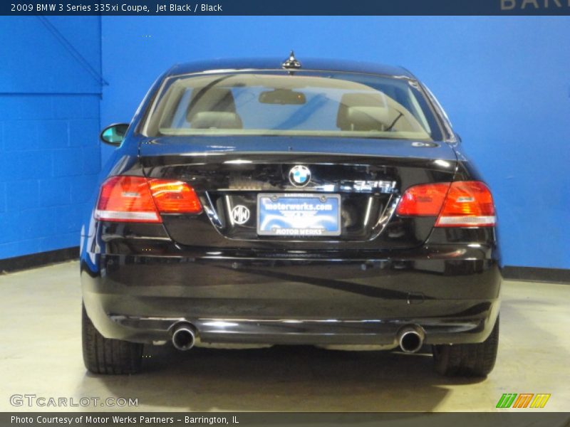 Jet Black / Black 2009 BMW 3 Series 335xi Coupe