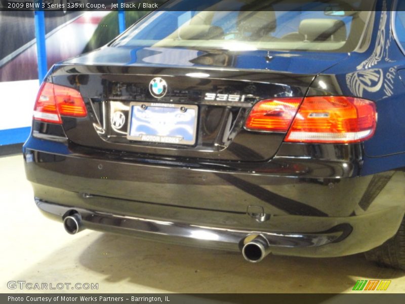 Jet Black / Black 2009 BMW 3 Series 335xi Coupe