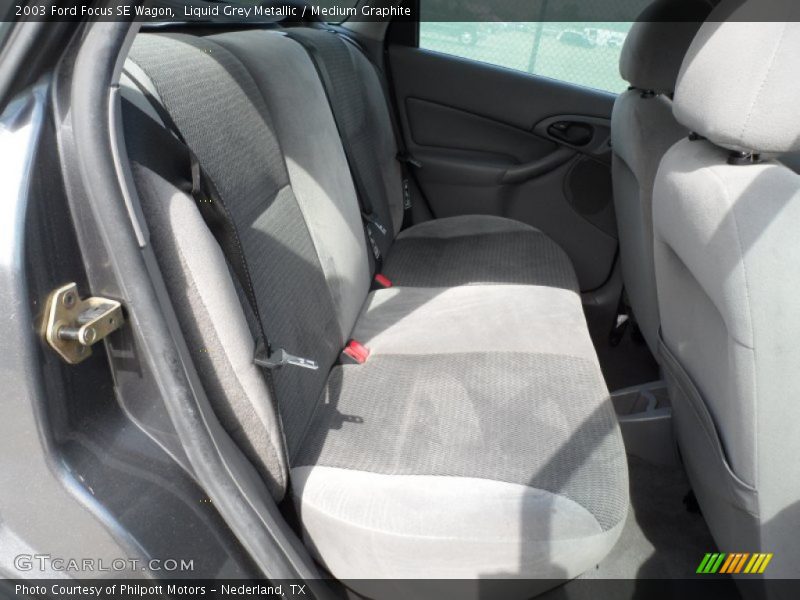 Rear Seat of 2003 Focus SE Wagon