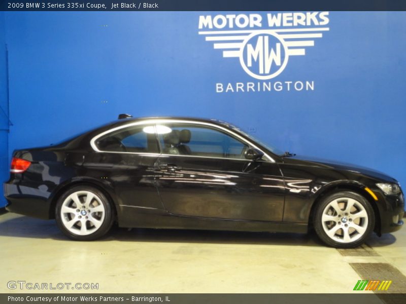 Jet Black / Black 2009 BMW 3 Series 335xi Coupe