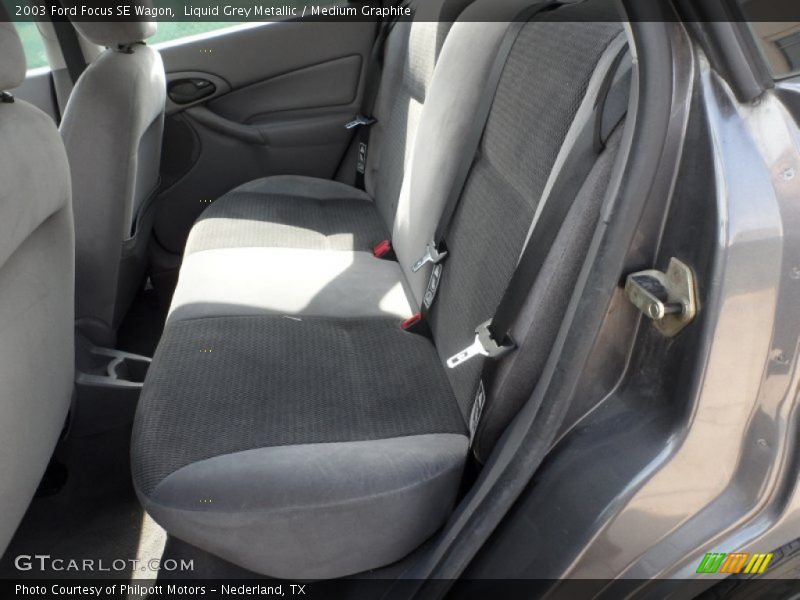 Liquid Grey Metallic / Medium Graphite 2003 Ford Focus SE Wagon