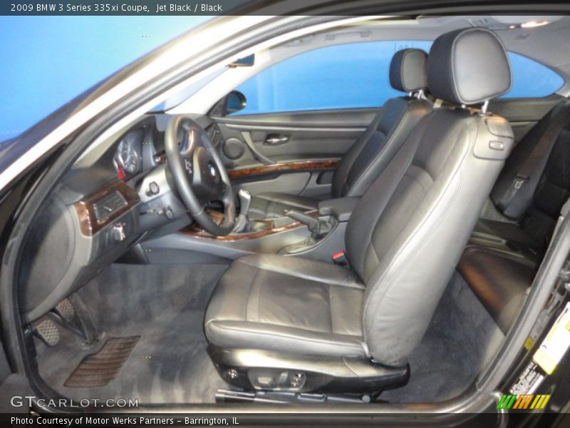 Jet Black / Black 2009 BMW 3 Series 335xi Coupe