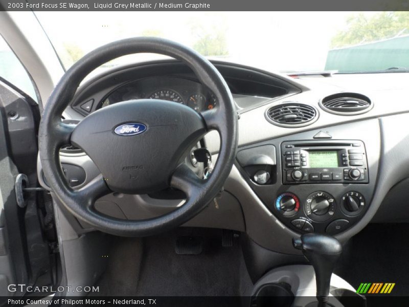 Dashboard of 2003 Focus SE Wagon