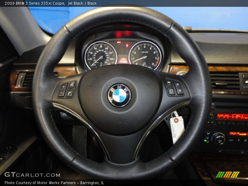 Jet Black / Black 2009 BMW 3 Series 335xi Coupe