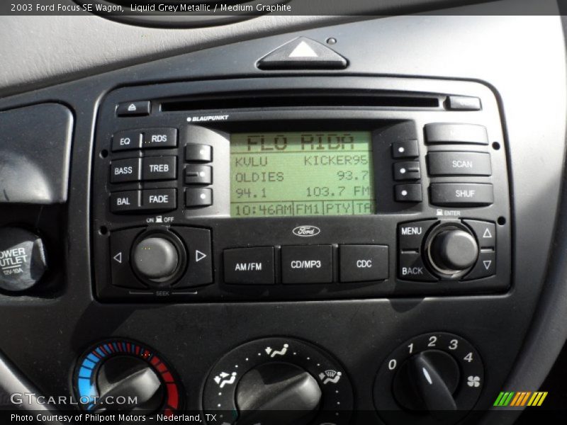 Audio System of 2003 Focus SE Wagon