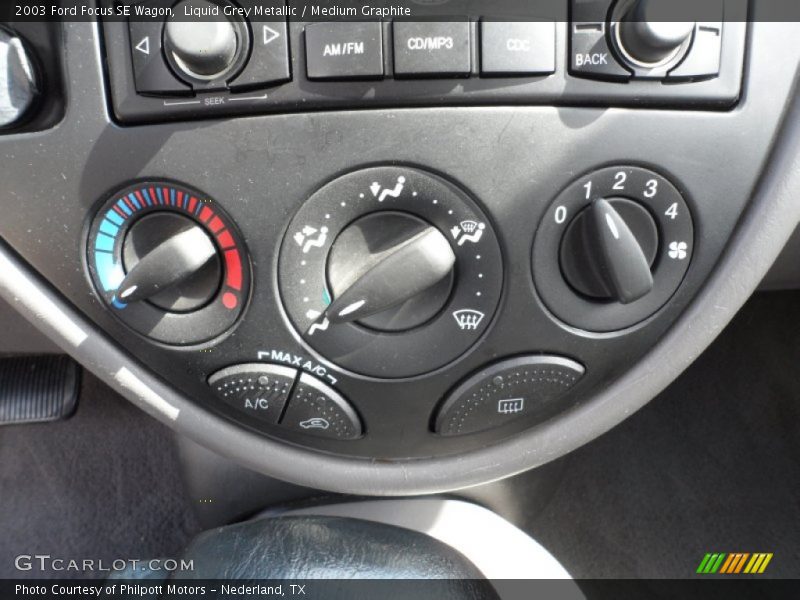Controls of 2003 Focus SE Wagon
