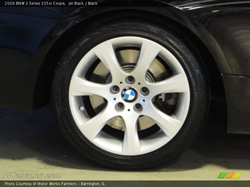 Jet Black / Black 2009 BMW 3 Series 335xi Coupe