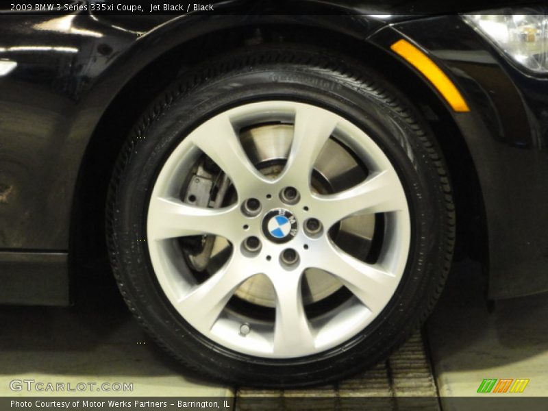 Jet Black / Black 2009 BMW 3 Series 335xi Coupe