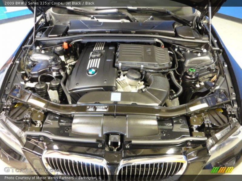 Jet Black / Black 2009 BMW 3 Series 335xi Coupe