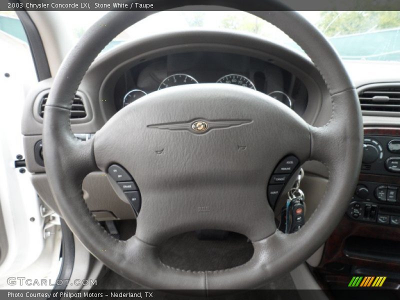  2003 Concorde LXi Steering Wheel