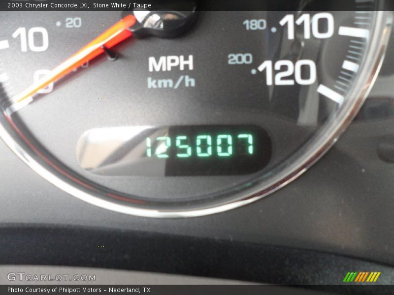 Stone White / Taupe 2003 Chrysler Concorde LXi
