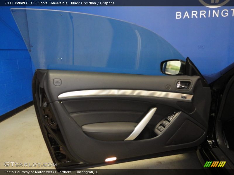 Black Obsidian / Graphite 2011 Infiniti G 37 S Sport Convertible
