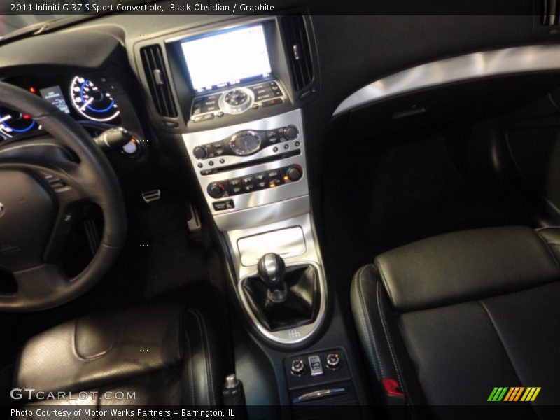 Black Obsidian / Graphite 2011 Infiniti G 37 S Sport Convertible