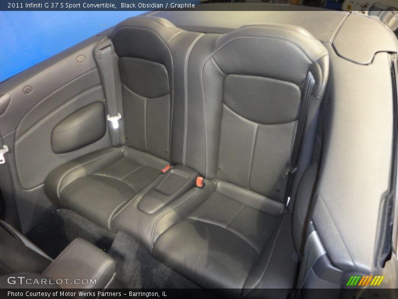 Black Obsidian / Graphite 2011 Infiniti G 37 S Sport Convertible