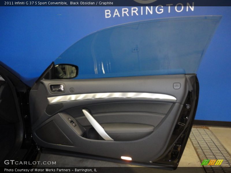 Black Obsidian / Graphite 2011 Infiniti G 37 S Sport Convertible