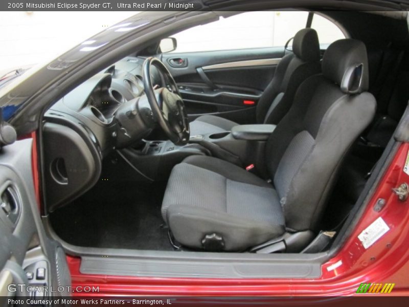  2005 Eclipse Spyder GT Midnight Interior
