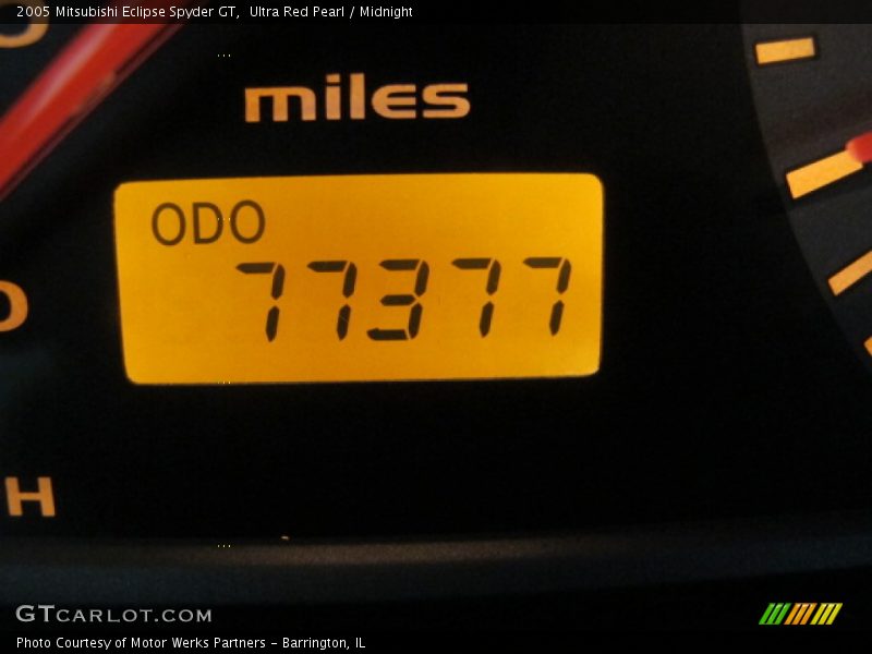 Ultra Red Pearl / Midnight 2005 Mitsubishi Eclipse Spyder GT