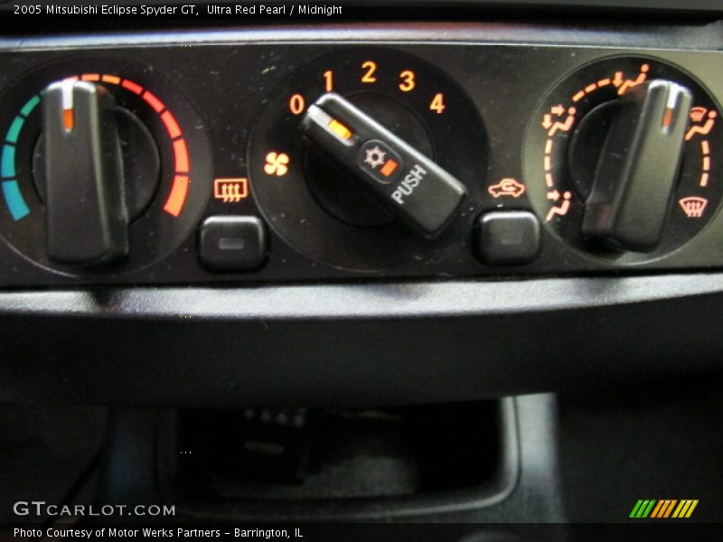 Ultra Red Pearl / Midnight 2005 Mitsubishi Eclipse Spyder GT