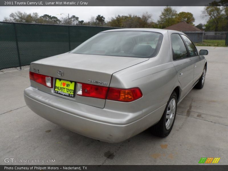 Lunar Mist Metallic / Gray 2001 Toyota Camry LE