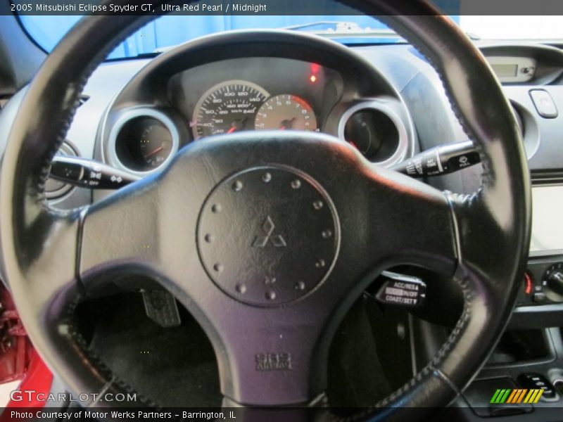 Ultra Red Pearl / Midnight 2005 Mitsubishi Eclipse Spyder GT