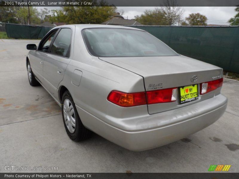 Lunar Mist Metallic / Gray 2001 Toyota Camry LE