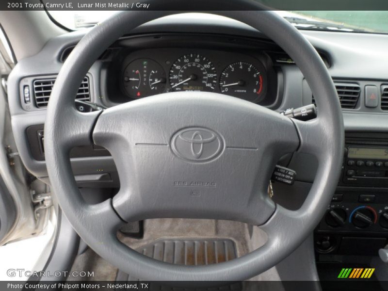 Lunar Mist Metallic / Gray 2001 Toyota Camry LE