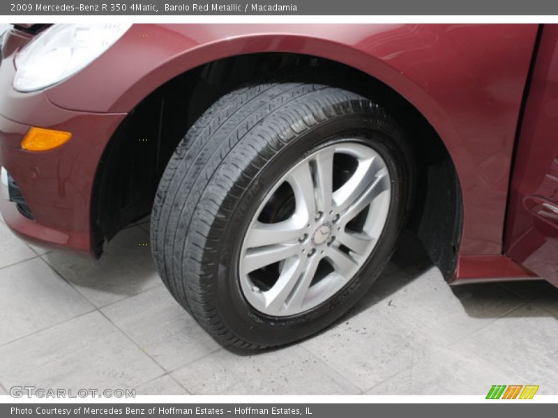 Barolo Red Metallic / Macadamia 2009 Mercedes-Benz R 350 4Matic