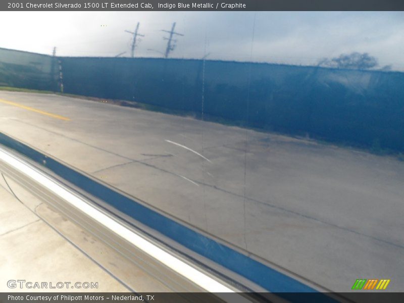 Indigo Blue Metallic / Graphite 2001 Chevrolet Silverado 1500 LT Extended Cab