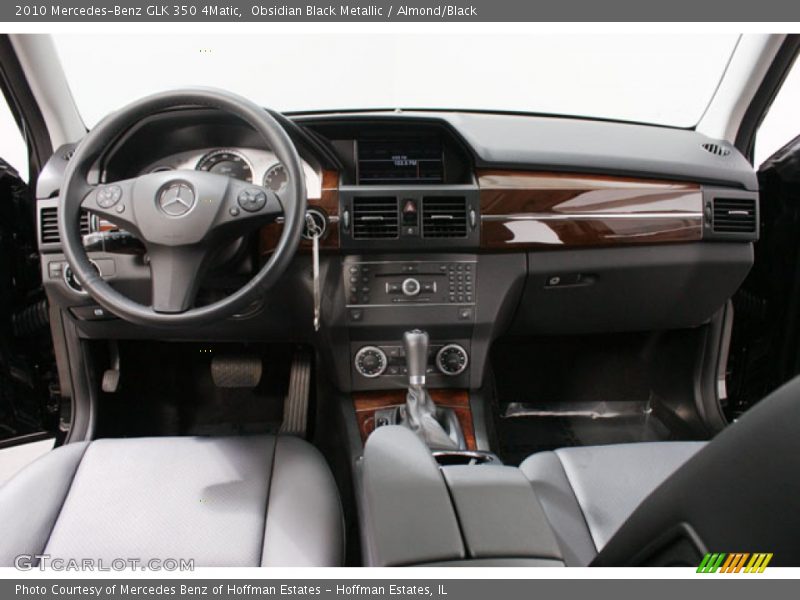 Obsidian Black Metallic / Almond/Black 2010 Mercedes-Benz GLK 350 4Matic