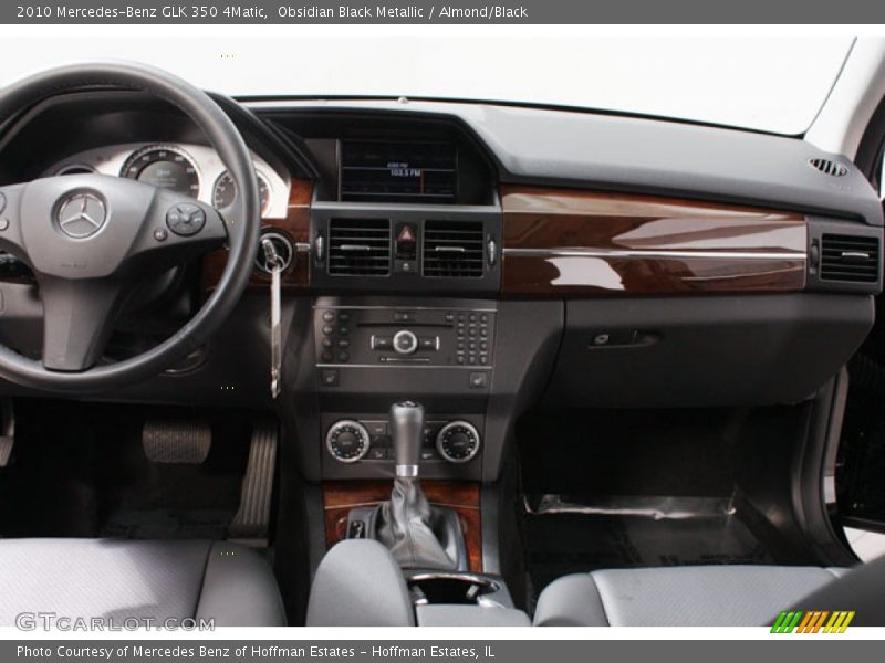 Obsidian Black Metallic / Almond/Black 2010 Mercedes-Benz GLK 350 4Matic