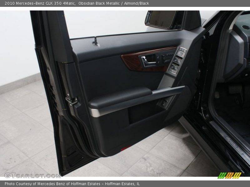 Obsidian Black Metallic / Almond/Black 2010 Mercedes-Benz GLK 350 4Matic
