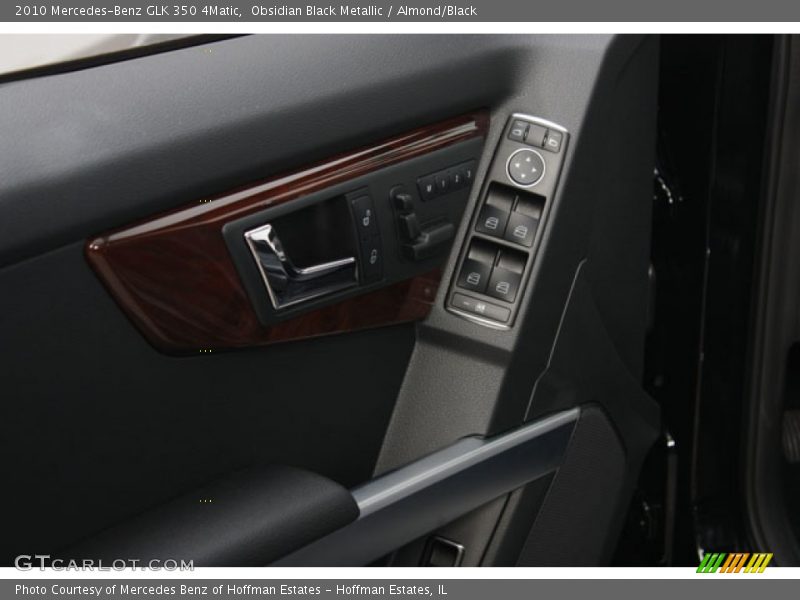 Obsidian Black Metallic / Almond/Black 2010 Mercedes-Benz GLK 350 4Matic