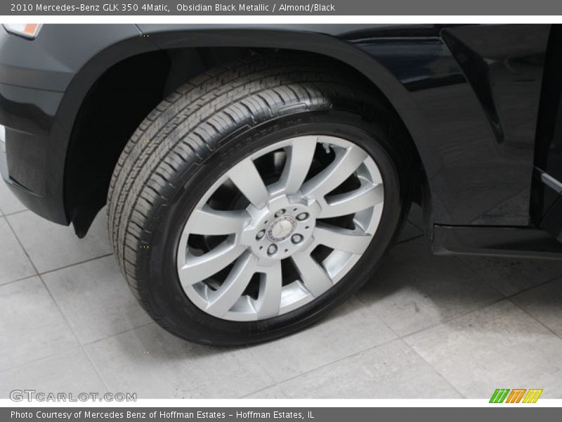 Obsidian Black Metallic / Almond/Black 2010 Mercedes-Benz GLK 350 4Matic