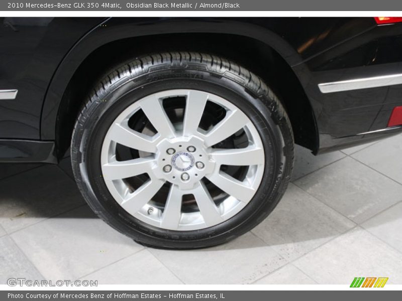 Obsidian Black Metallic / Almond/Black 2010 Mercedes-Benz GLK 350 4Matic