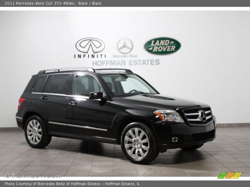 Black / Black 2011 Mercedes-Benz GLK 350 4Matic