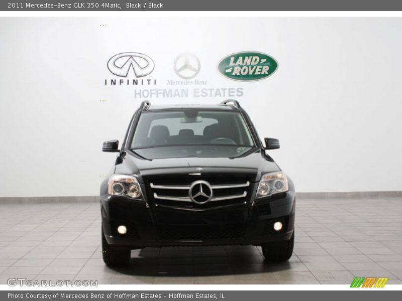 Black / Black 2011 Mercedes-Benz GLK 350 4Matic