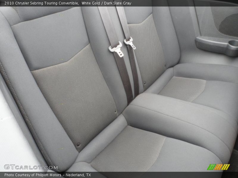 White Gold / Dark Slate Gray 2010 Chrysler Sebring Touring Convertible