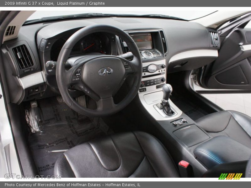 Liquid Platinum / Graphite 2009 Infiniti G 37 x Coupe