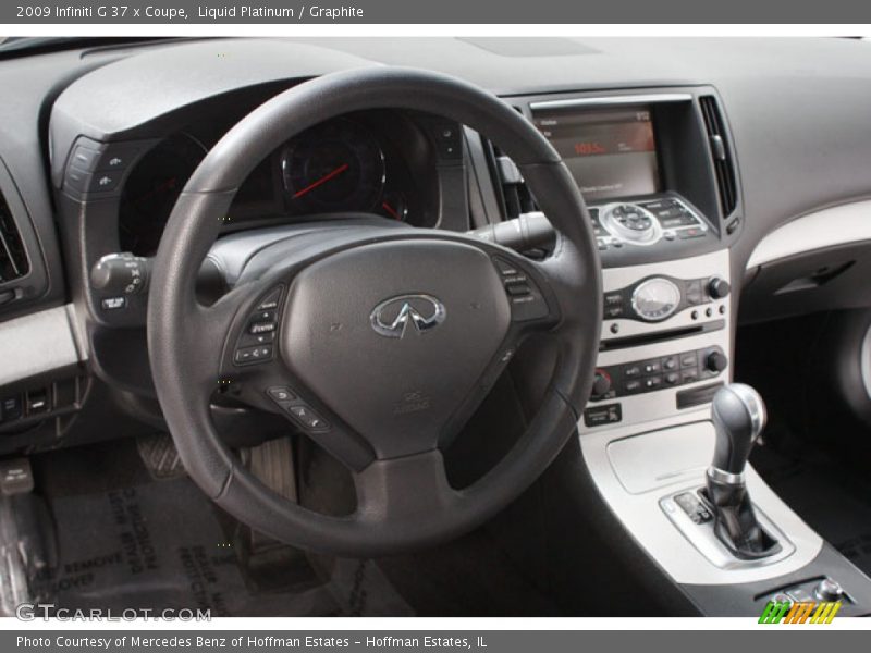 Liquid Platinum / Graphite 2009 Infiniti G 37 x Coupe