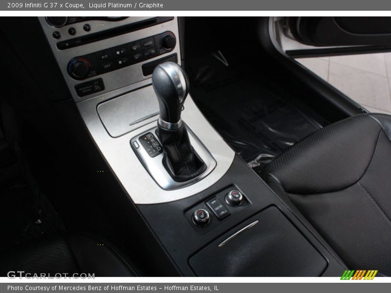 Liquid Platinum / Graphite 2009 Infiniti G 37 x Coupe