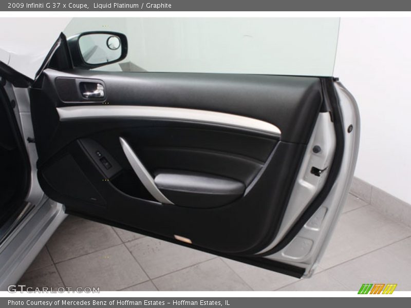 Liquid Platinum / Graphite 2009 Infiniti G 37 x Coupe