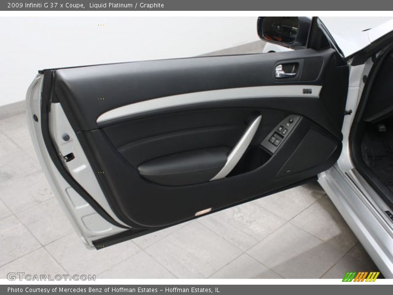 Liquid Platinum / Graphite 2009 Infiniti G 37 x Coupe