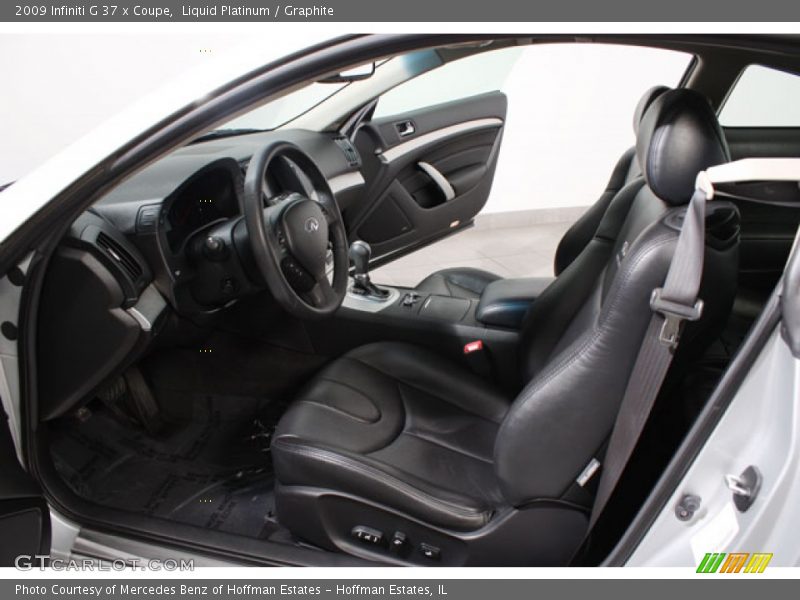 Liquid Platinum / Graphite 2009 Infiniti G 37 x Coupe