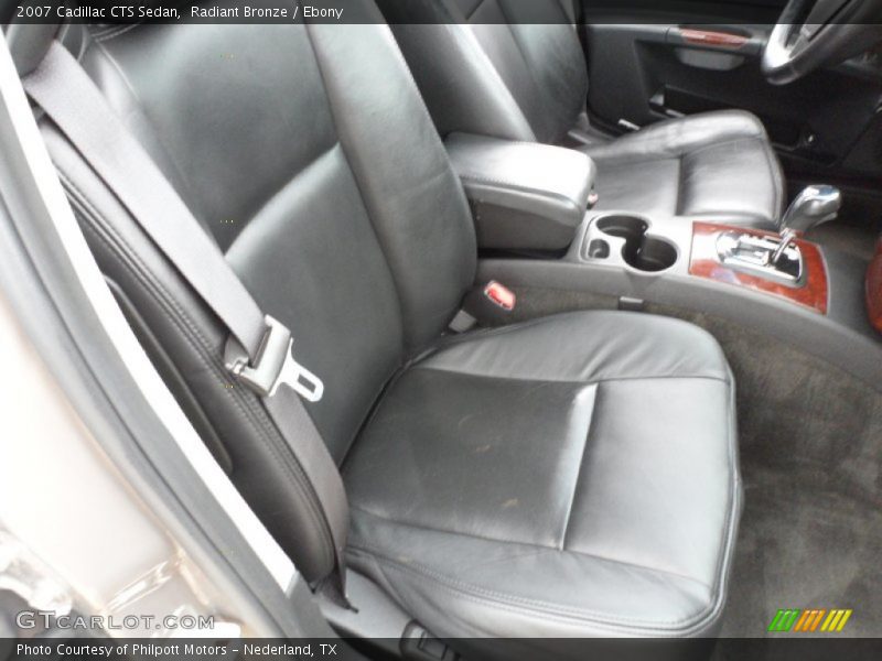 Radiant Bronze / Ebony 2007 Cadillac CTS Sedan